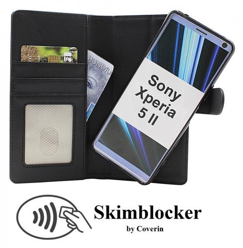 CoverinSkimblocker Sony Xperia 5 II Magnet Plnboksfodral