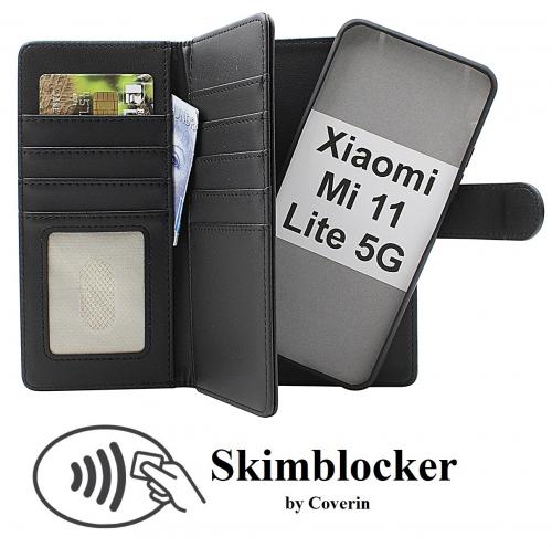 CoverinSkimblocker Xiaomi Mi 11 Lite / Mi 11 Lite 5G XL Magnet Plnboksfodral