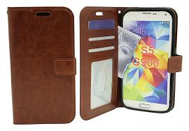 billigamobilskydd.seCrazy Horse wallet Samsung Galaxy S5 / S5 Neo (G900F / G903F)