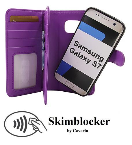 CoverinSkimblocker XL Magnet Fodral Samsung Galaxy S7 (G930F)