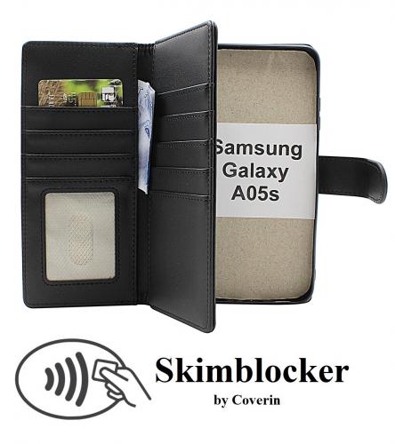 CoverinSkimblocker Samsung Galaxy A05s (SM-A057F/DS) XL Magnet Plnboksfodral