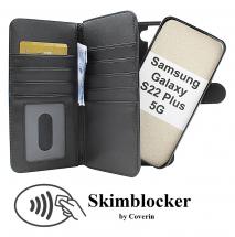CoverInSkimblocker XL Magnet Fodral Samsung Galaxy S22 Plus 5G