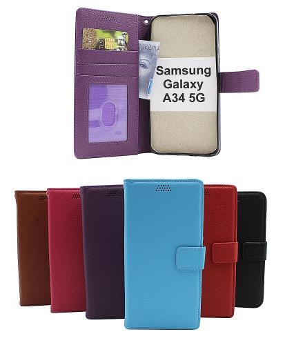 billigamobilskydd.seNew Standcase Wallet Samsung Galaxy A34 5G