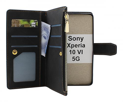 billigamobilskydd.seXL Sony Xperia 10 VI 5G Lyx Plnboksfodral