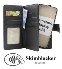 CoverinSkimblocker Samsung Galaxy S24 5G XL Magnet Plånboksfodral
