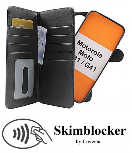 CoverinSkimblocker XL Magnet Fodral Motorola Moto G31/G41