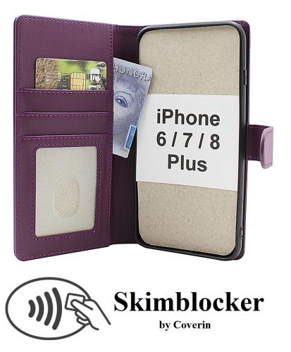 CoverinSkimblocker Plnboksfodral iPhone 6 Plus / 7 Plus / 8 Plus