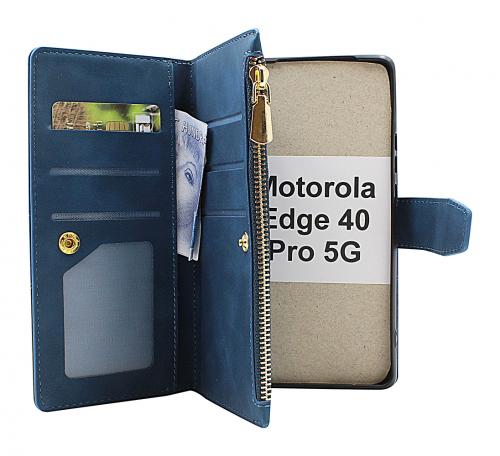 billigamobilskydd.seXL Standcase Lyxfodral Motorola Edge 40 Pro 5G