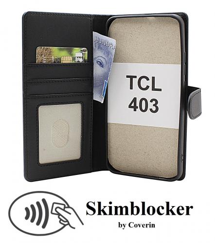 CoverinSkimblocker TCL 403 Plnboksfodral