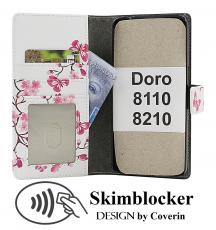 CoverinSkimblocker Doro 8110 / 8210 Plånboksfodral Design