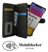 CoverInSkimblocker XL Magnet Fodral Nokia 6.2 / 7.2