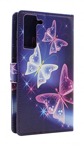 CoverinSkimblocker Samsung Galaxy S21 5G Plnboksfodral Design