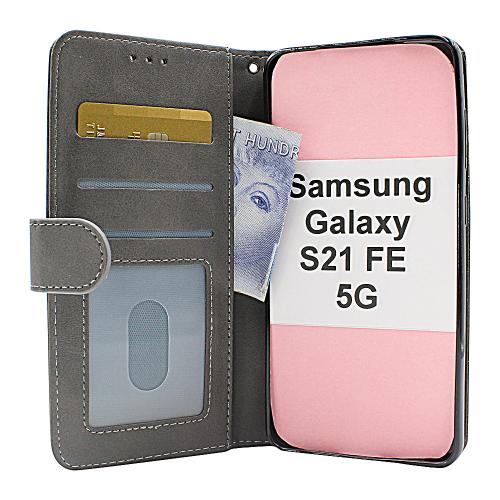 billigamobilskydd.seZipper Standcase Wallet Samsung Galaxy S21 FE 5G (SM-G990B)