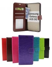 billigamobilskydd.seCrazy Horse Wallet Samsung Galaxy A35 5G