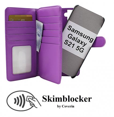 CoverinSkimblocker XL Magnet Fodral Samsung Galaxy S21 5G (G991B)