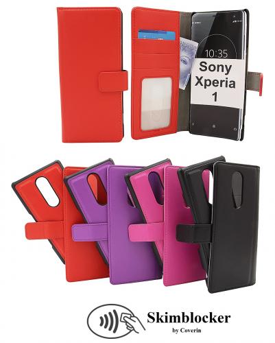 CoverinSkimblocker Magnet Fodral Sony Xperia 1 (J9110)