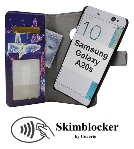 CoverinSkimblocker Magnet Designwallet Samsung Galaxy A20s (A207F/DS)