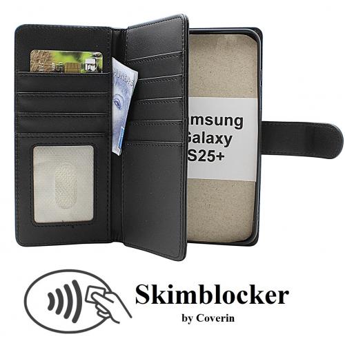 CoverinSkimblocker Samsung Galaxy S25+ XL Plnboksfodral