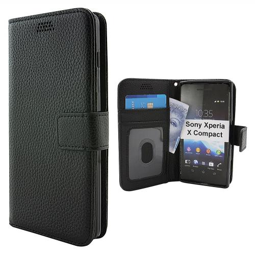 billigamobilskydd.seNew Standcase Wallet Sony Xperia X Compact (F5321)