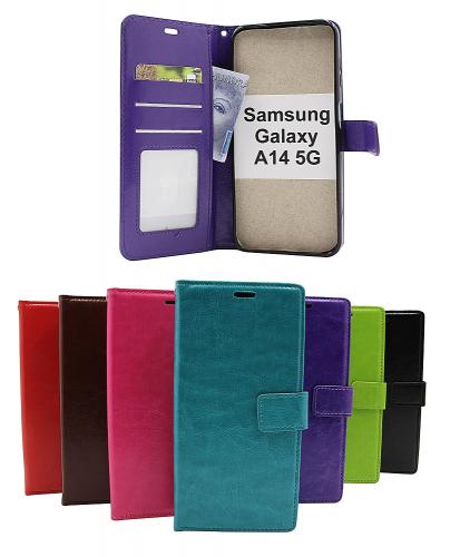 billigamobilskydd.seCrazy Horse Wallet Samsung Galaxy A14 4G / 5G