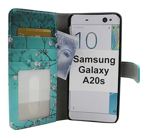 CoverinSkimblocker Magnet Designwallet Samsung Galaxy A20s (A207F/DS)