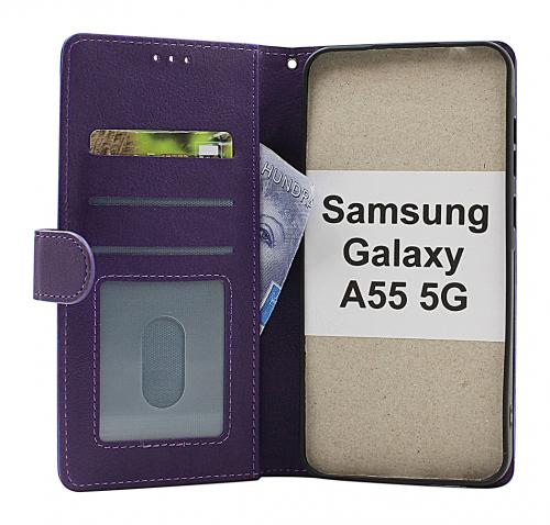 billigamobilskydd.seZipper Standcase Wallet Samsung Galaxy A55 5G (SM-A556B)