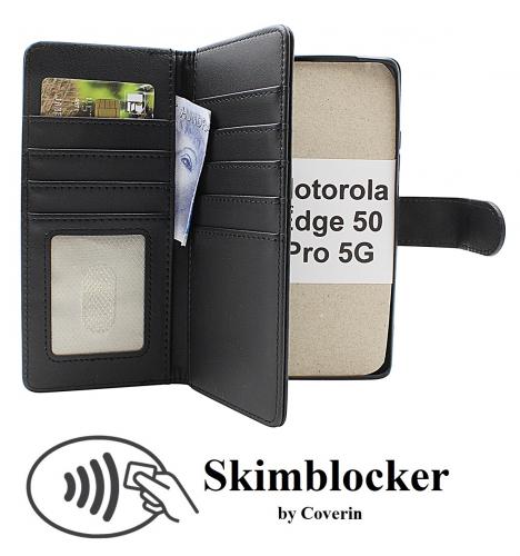 CoverinSkimblocker Motorola Edge 50 Pro 5G XL Plnboksfodral