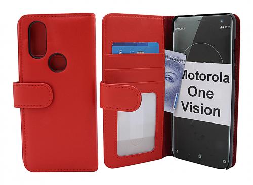 CoverInSkimblocker Plnboksfodral Motorola One Vision