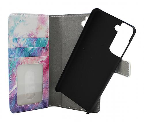 CoverinSkimblocker Magnet Designwallet Samsung Galaxy S21 5G (G991B)