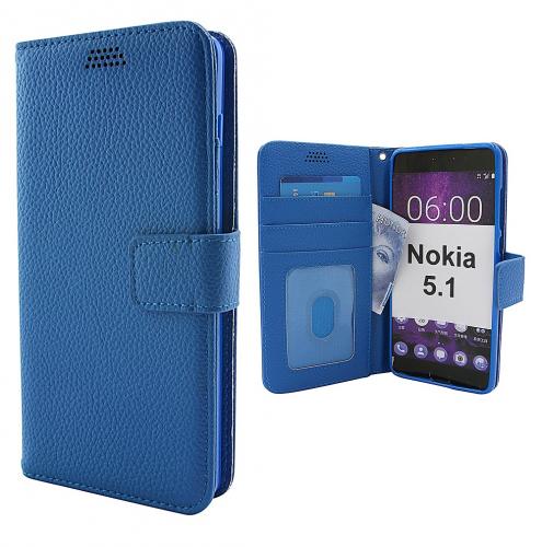 billigamobilskydd.seNew Standcase Wallet Nokia 5.1