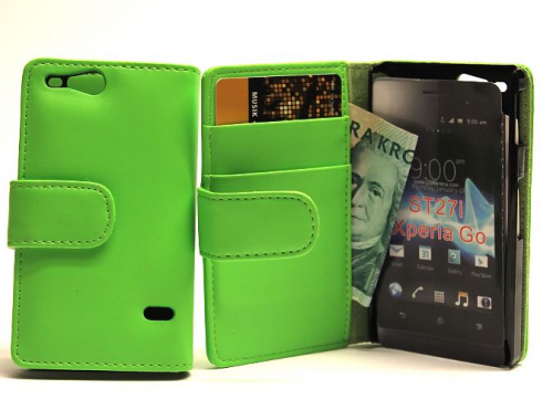 CoverinPlnboksfodral Sony Xperia Go ST27i