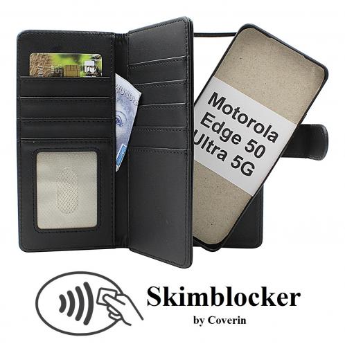 CoverinSkimblocker Motorola Edge 50 Ultra 5G XL Magnet Plnboksfodral