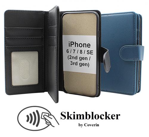 CoverinSkimblocker iPhone 6/6s/7/8/SE (2nd/3rd Gen.) XL Plnboksfodral