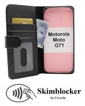 CoverInSkimblocker Plånboksfodral Motorola Moto G71
