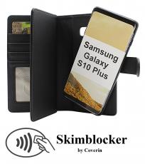 CoverinSkimblocker Samsung Galaxy S10 Plus XL Magnet Plånboksfodral