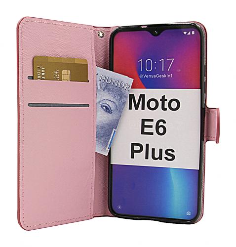 billigamobilskydd.seDesignwallet Motorola Moto E6 Plus