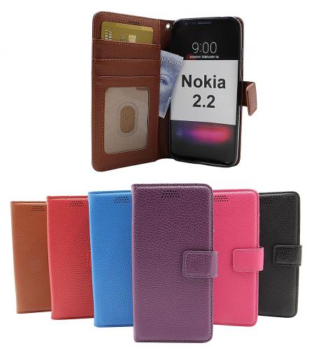 billigamobilskydd.seNew Standcase Wallet Nokia 2.2