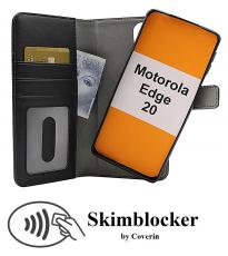 CoverinSkimblocker Magnet Fodral Motorola Edge 20