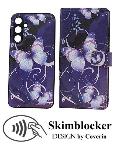 CoverinSkimblocker Samsung Galaxy A16 / A16 5G Magnet Plnboksfodral Design