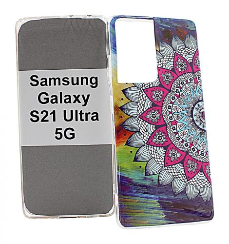 billigamobilskydd.seDesignskal TPU Samsung Galaxy S21 Ultra 5G (G998B)