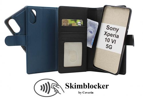 CoverinSkimblocker Sony Xperia 10 VI 5G Magnet Plnboksfodral