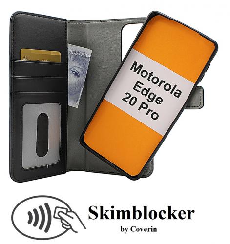 CoverinSkimblocker Magnet Fodral Motorola Edge 20 Pro