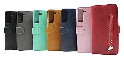 billigamobilskydd.seZipper Standcase Wallet Samsung Galaxy S22 Plus 5G