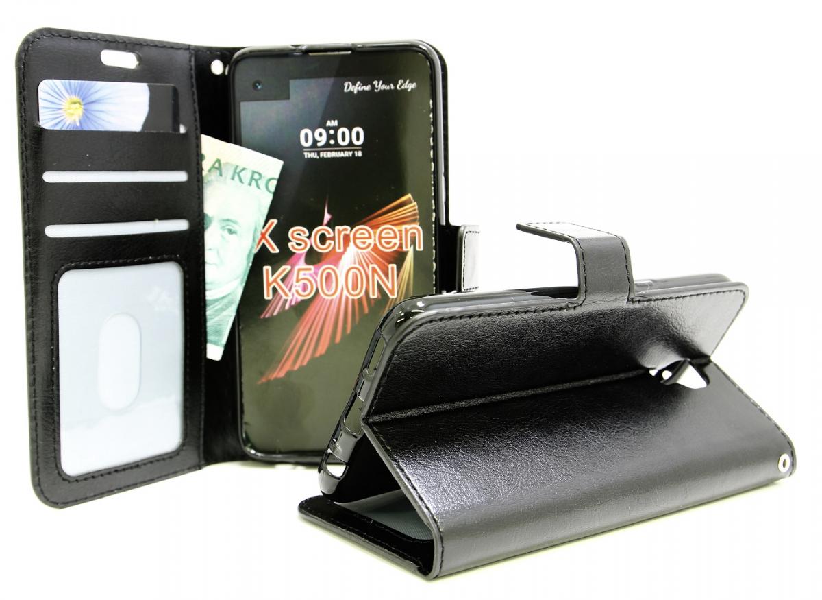 billigamobilskydd.seCrazy Horse Wallet LG X Screen (K500N)