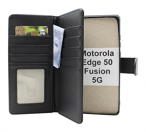 CoverinSkimblocker Motorola Edge 50 Fusion 5G XL Magnet Plnboksfodral