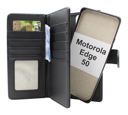 CoverinSkimblocker Motorola Edge 50 XL Magnet Plnboksfodral