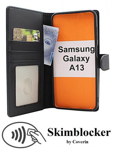 CoverinSkimblocker Samsung Galaxy A13 Magnet Plnboksfodral