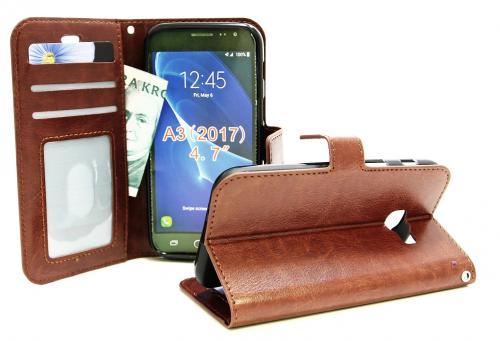 billigamobilskydd.seCrazy Horse Wallet Samsung Galaxy A3 2017 (A320F)