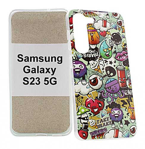 billigamobilskydd.seDesignskal TPU Samsung Galaxy S23 5G