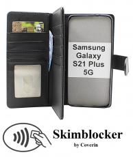 CoverinSkimblocker Samsung Galaxy S21 Plus 5G XL Plånboksfodral